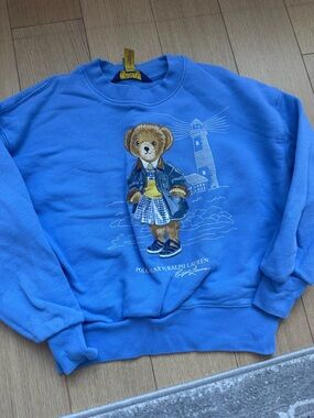 Polo by Ralph Lauren Light Blue Crewneck Sweatshirt